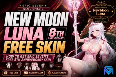 Epic Seven New Moon Luna: Majestic Bunny Girl — How to Get Ep news image