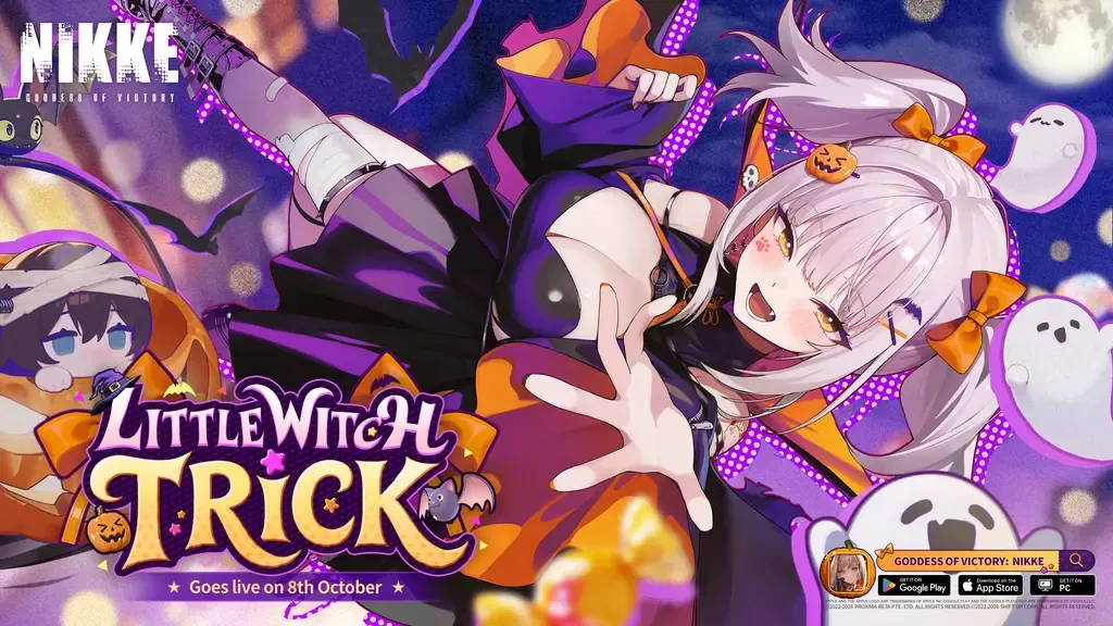 NIKKE October 8 Update Preview: Belorta Pumpkin Witch & Halloween