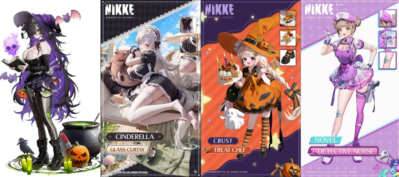 NIKKE October 8 Update Preview: Belorta Pumpkin Witch & Halloween