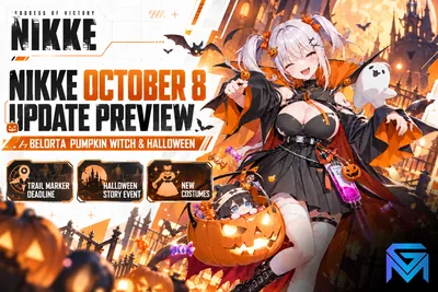 Goddess of Victory: Nikke NIKKE October 8 Update Preview: Belorta Pumpkin Wi news image