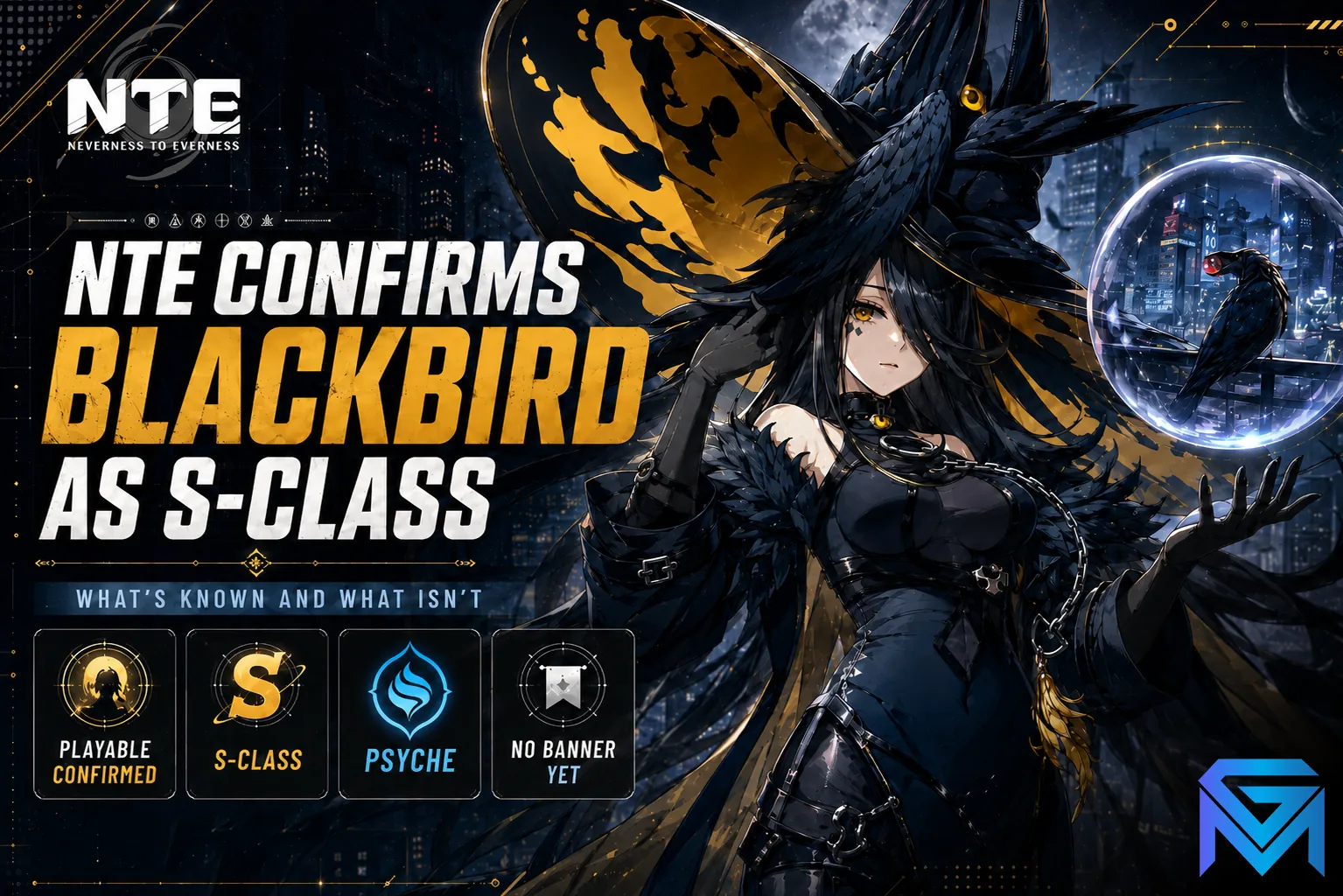 Neverness to Everness NTE Confirms Blackbird as S-Class: What's Known an news image
