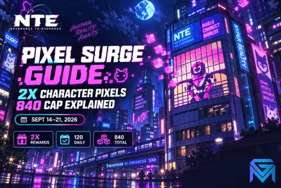 Neverness to Everness NTE Pixel Surge Guide: 2x Character Pixels & 840 C news image
