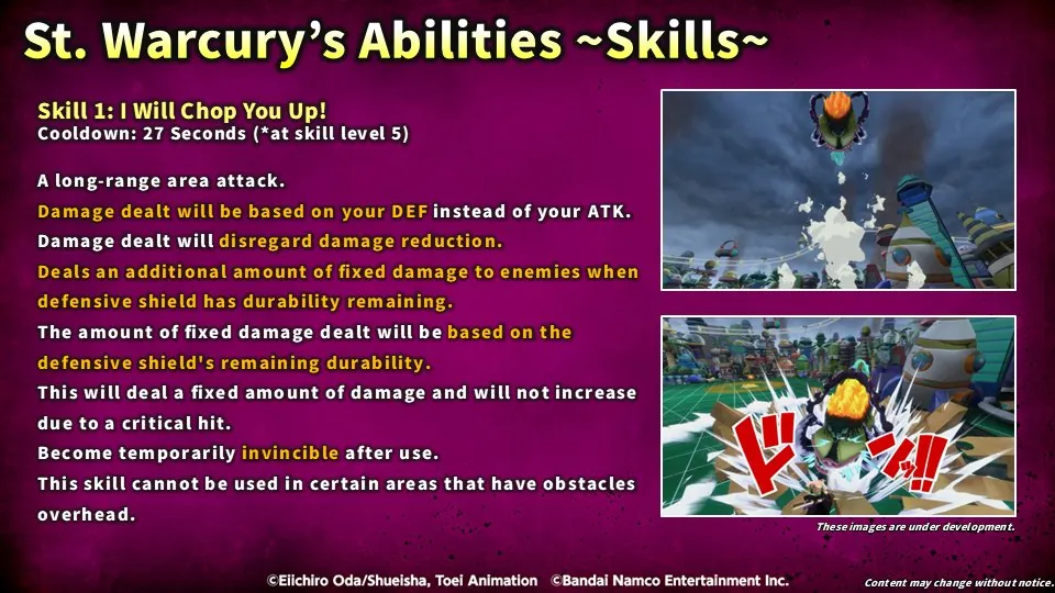 Extreme Legendary St. Topman Warcury 1st Skill