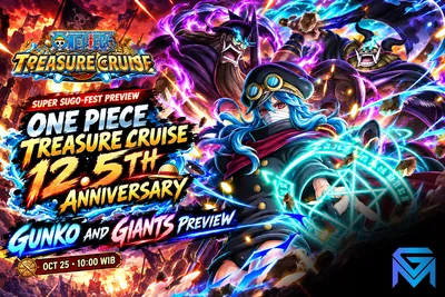 One Piece Treasure Cruise One Piece Treasure Cruise 12.5th Anniversary: Gunk news image