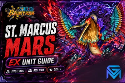 One Piece Bounty Rush OPBR St. Marcus Mars EX Guide — Five Elders Best T news image