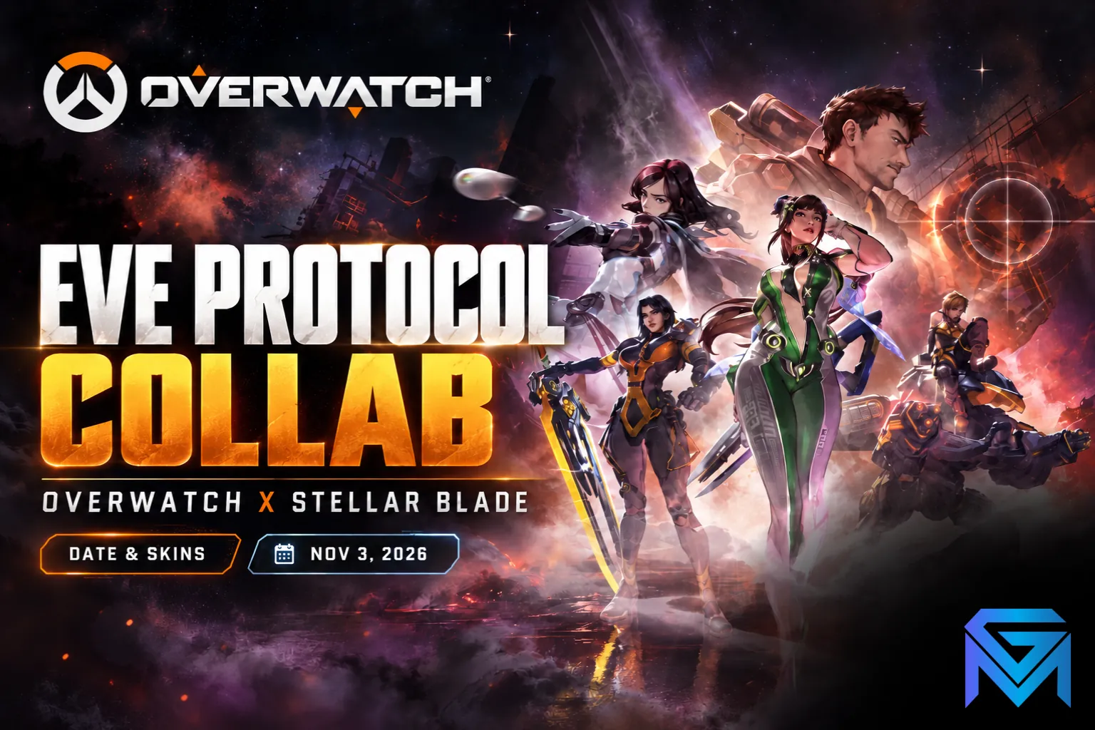 Overwatch Overwatch x Stellar Blade: EVE Protocol Collab Dat news image