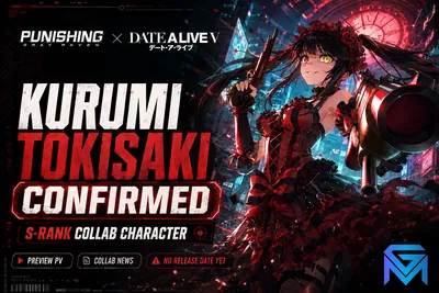 Punishing: Gray Raven PGR x Date A Live V: Kurumi Tokisaki Confirmed as  news image