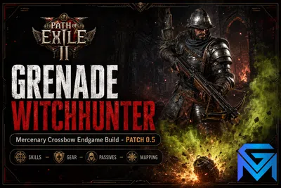 Path of Exile 2 PoE 2 Grenade Witchhunter Build — Mercenary Crossb news image