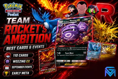 Pokémon TCG Pocket Pokémon TCG Pocket Team Rocket’s Ambition: Best Ca news image