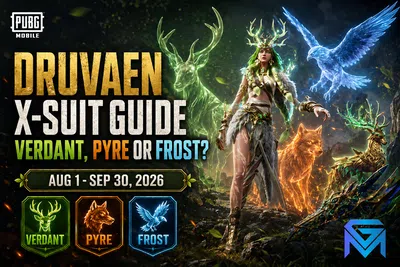 PUBG Mobile PUBG Mobile Druvaen X-Suit Guide: Verdant, Pyre or news image
