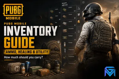 PUBG Mobile PUBG Mobile Inventory Guide: How Much Ammo, Healin news image