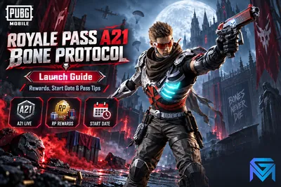 PUBG Mobile PUBG Mobile Royale Pass A21: Bone Protocol Launch  news image