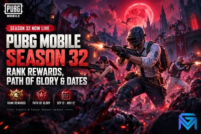 PUBG Mobile PUBG Mobile Season 32: Rank Rewards, Path of Glory news image
