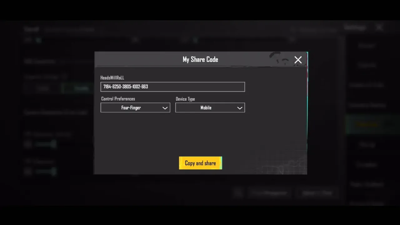 Sensitivity Codes