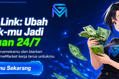 GameMarket Rahasia 1 Link: Ubah Bio TikTok-mu Jadi Mesin Cuan news image