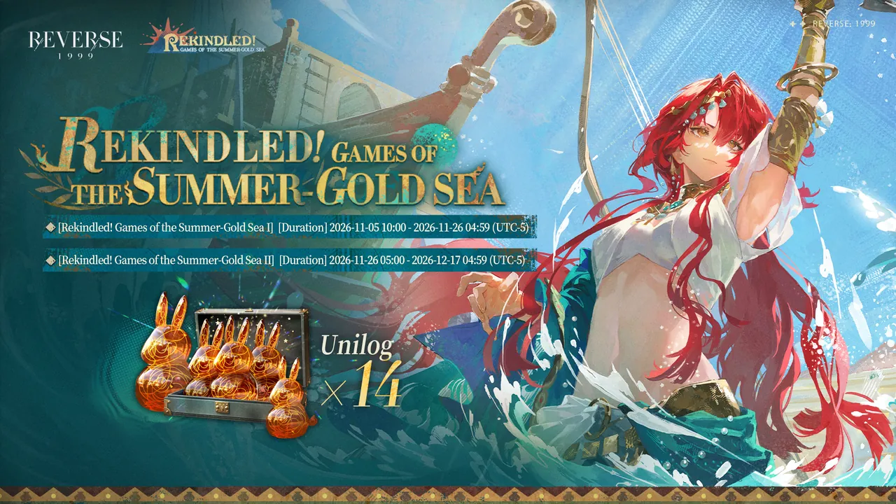 Rekindled! Games of the Summer-Gold Sea 14 Free Summons