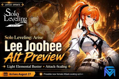 Solo Leveling: ARISE Solo Leveling: Arise Preview Alt Lee Joohee, New A news image