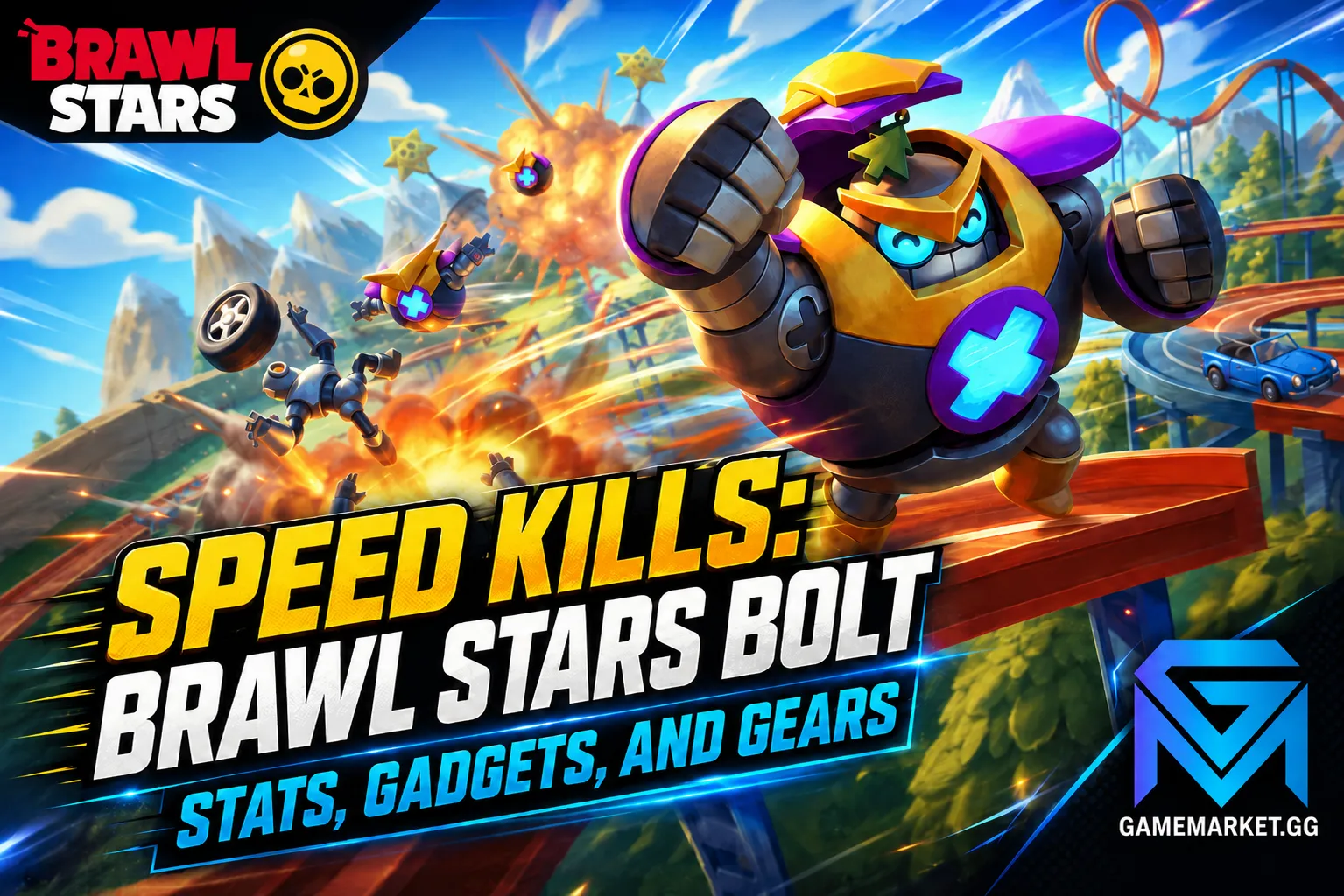 Brawl Stars Speed Kills: Brawl Stars Bolt Stats, Gadgets, and news image