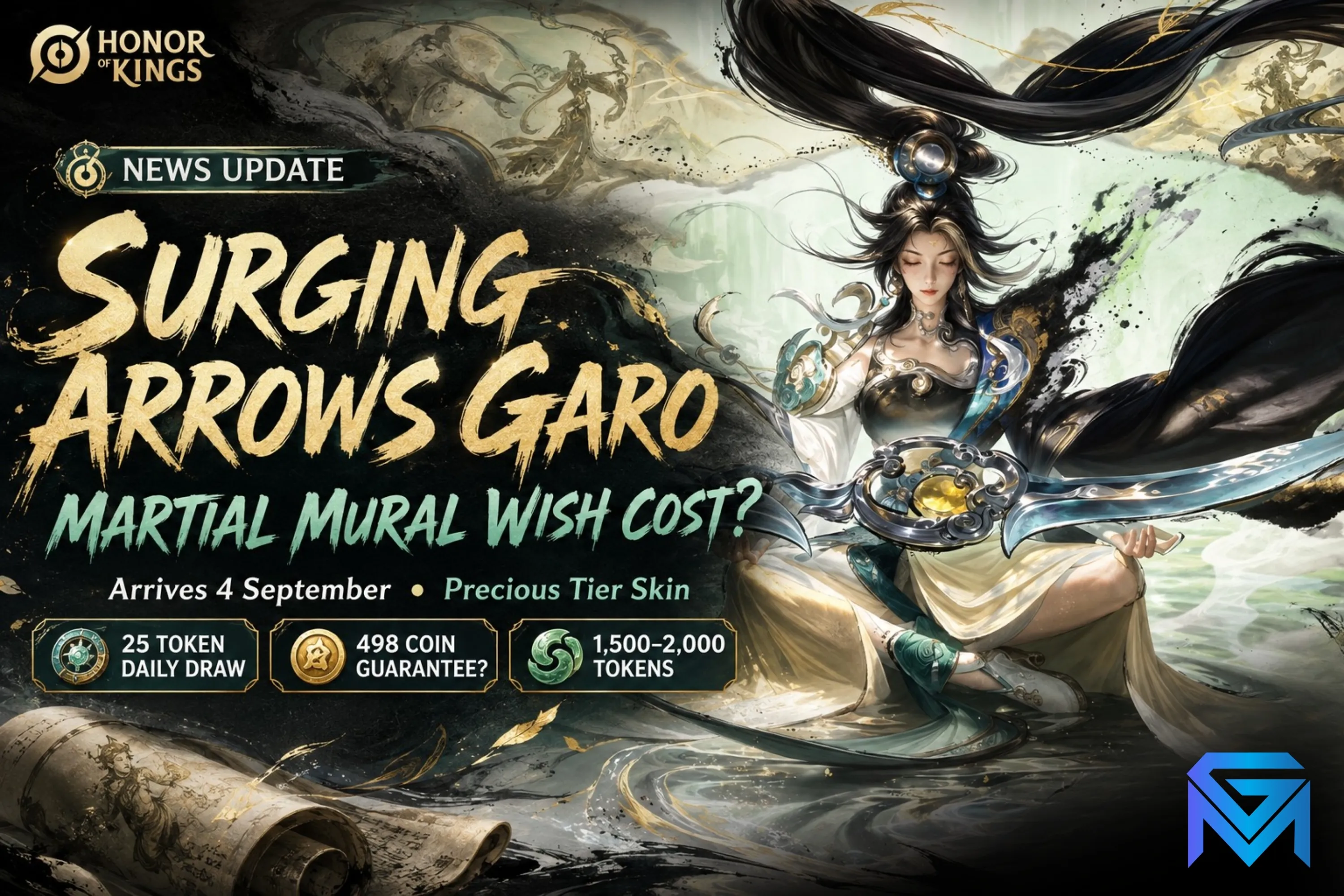 Honor of Kings Surging Arrows Garo Arrives 4 September: What the news image
