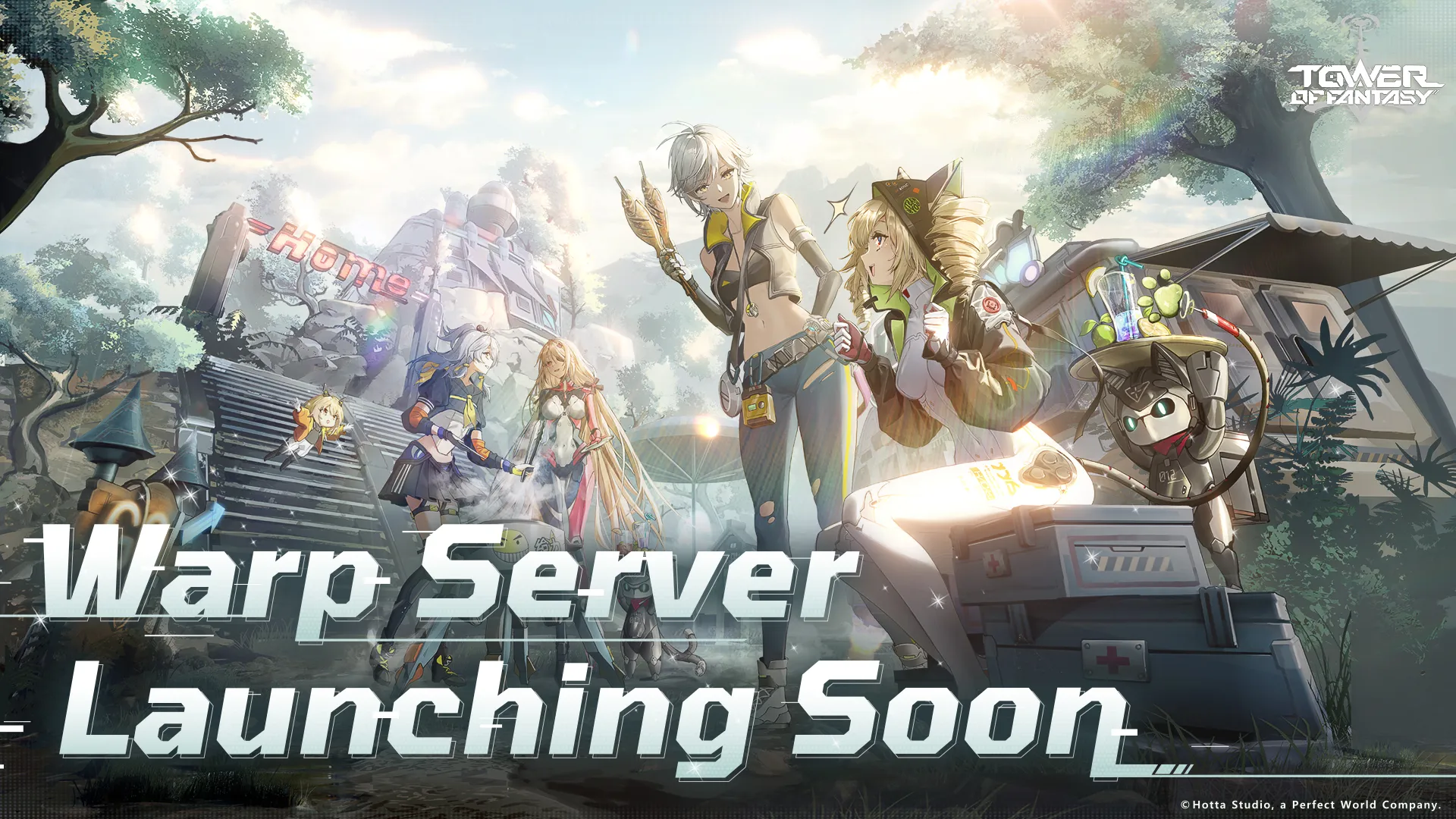 Tower of Fantasy Tower of Fantasy’s Warp Server: November 25 Debut news image