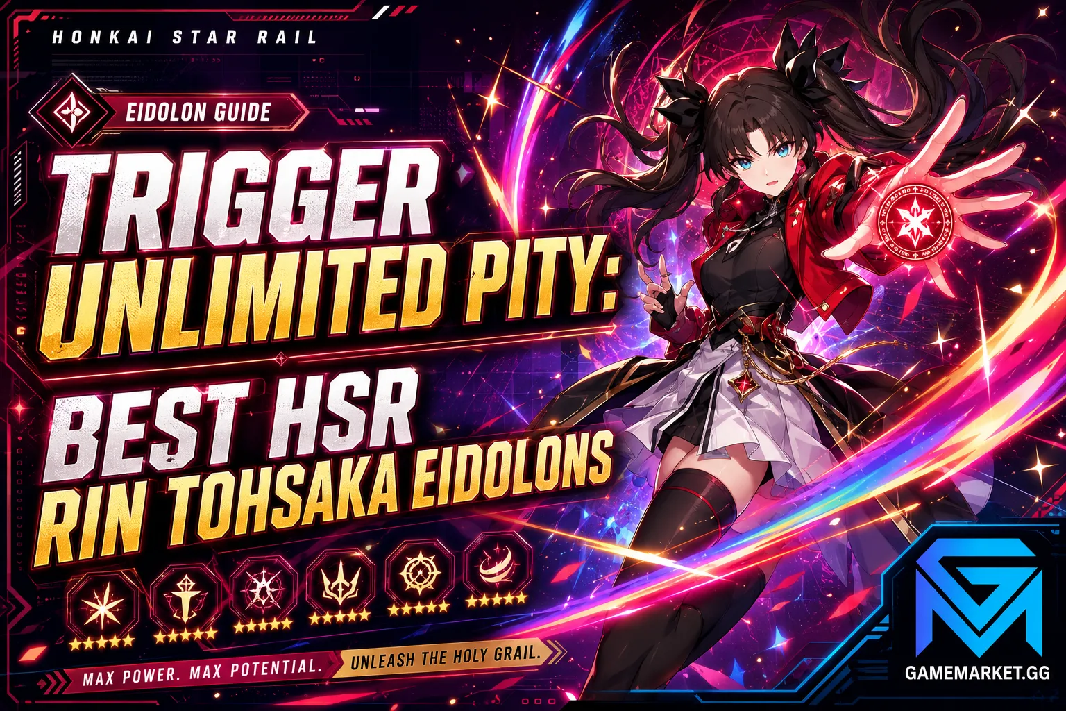 Honkai Star Rail Trigger Unlimited Pity: Best HSR Rin Tohsaka Eidol news image