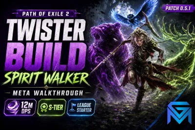 Path of Exile 2 Twister Build PoE 2 — Spirit Walker Meta Walkthrou news image