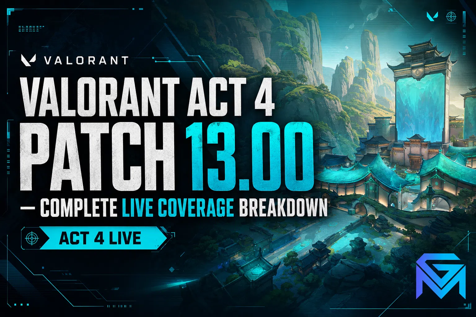 Valorant Valorant Act 4 Patch 13.00 — Complete Live Coverag news image