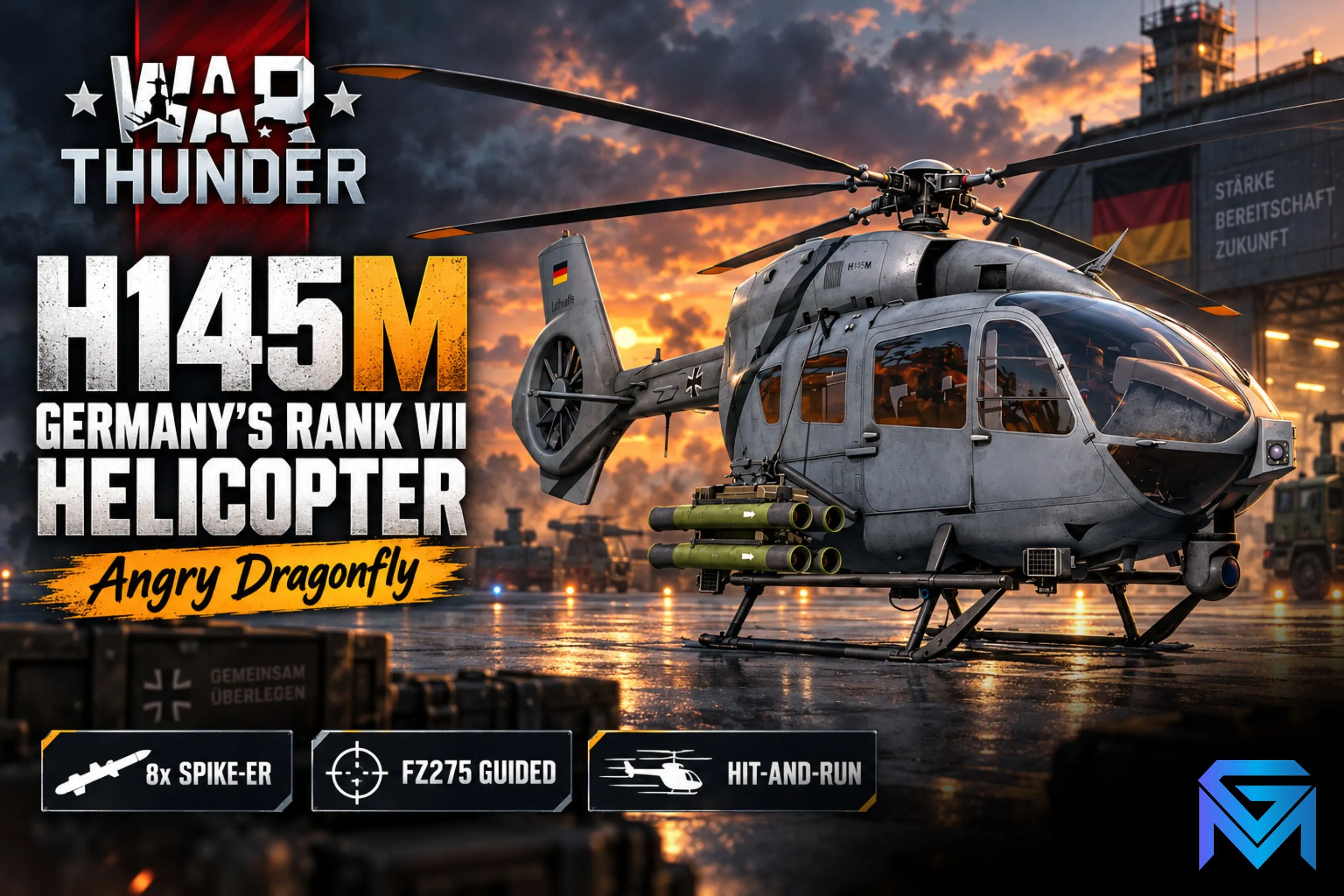 War Thunder War Thunder Reveals H145M: Germany's Rank VII Heli news image