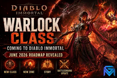 Diablo Immortal Warlock Class Coming to Diablo Immortal — June 202 news image