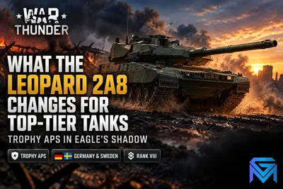 War Thunder What the Leopard 2A8 Changes for Top-Tier Tanks in news image