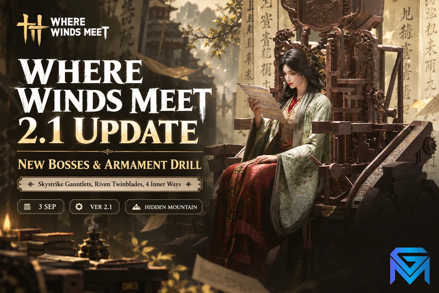 Where Winds Meet Where Winds Meet 2.1 Update: New Bosses & Armament news image