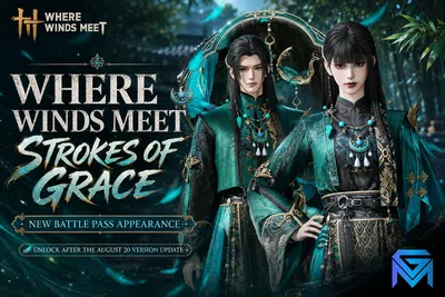 Where Winds Meet Where Winds Meet New Battle Pass Appearance: Strok news image