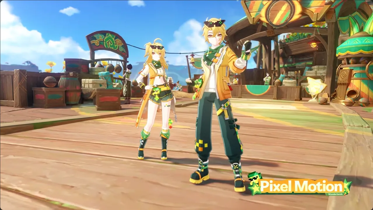 Miliastra Wonderland: Version 7.2 Elite Sets Pixel Motion