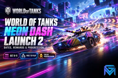 World of Tanks World of Tanks Neon Dash Launch 2: Dates, Rewards  news image