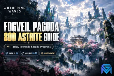 Wuthering Waves Wuthering Waves Fogveil Pagoda Guide: 800 Astrite, news image