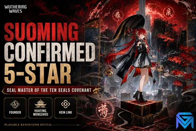 Wuthering Waves WuWa Confirms Suoming: Seal Master of the Ten Seal news image