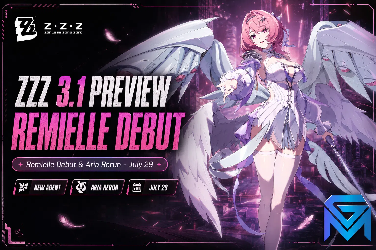 Zenless Zone Zero ZZZ 3.1 Preview — Remielle Debut & Aria Rerun Comi news image