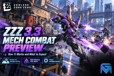 Zenless Zone Zero ZZZ 3.3 Mech Combat Preview: How It Works and What news image