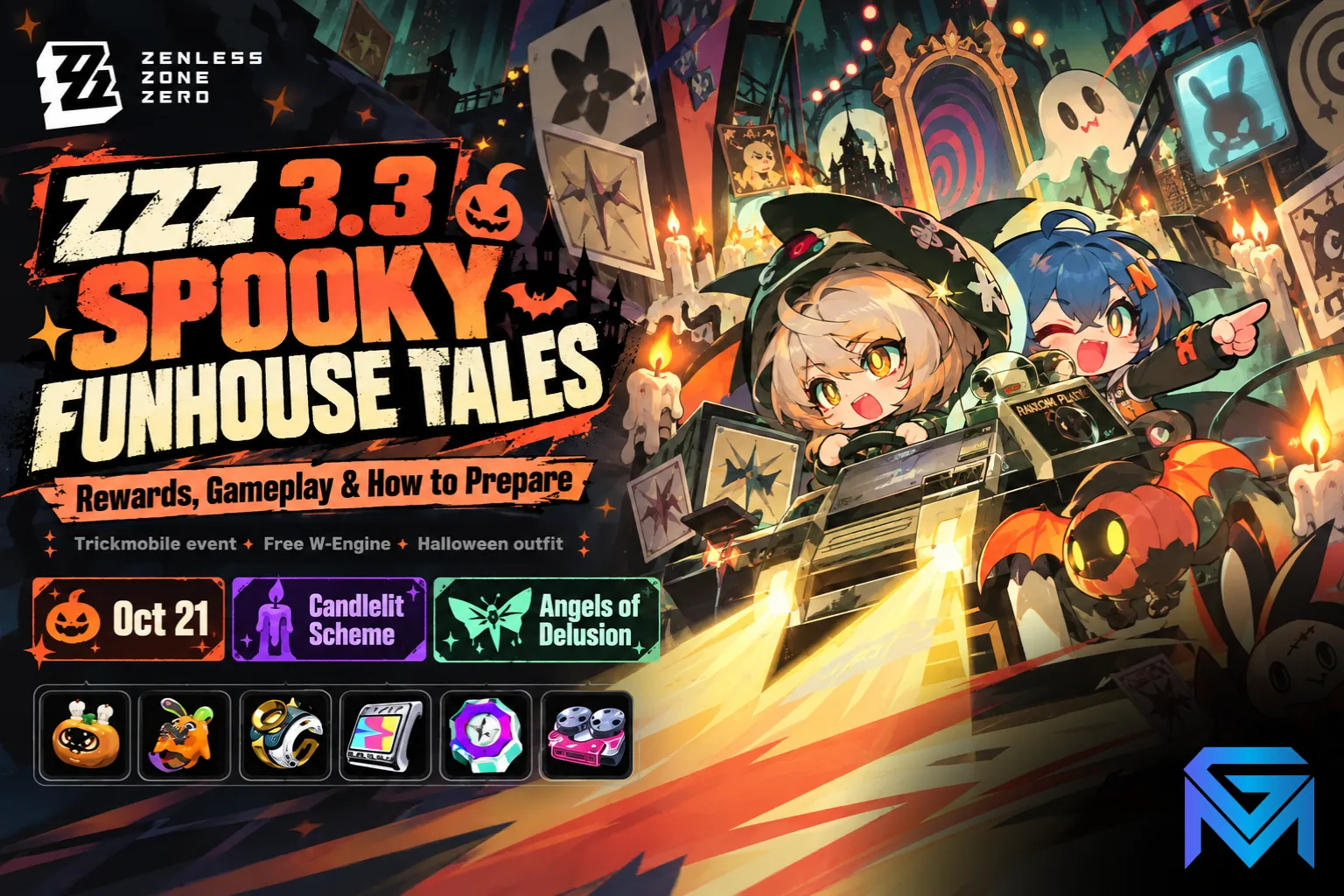 Zenless Zone Zero ZZZ 3.3 Spooky Funhouse Tales: Rewards, Gameplay & news image