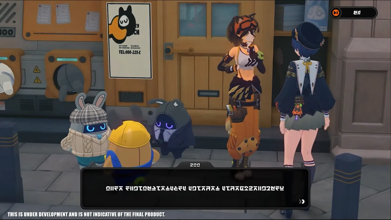Talk with Zappelin in Fuzzy Wrench