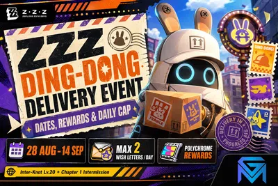 Zenless Zone Zero ZZZ Ding-Dong Delivery Event: Dates, Rewards and D news image