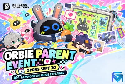 Zenless Zone Zero ZZZ Orbie Parent Event Opens Sept 30: The Tamagotc news image