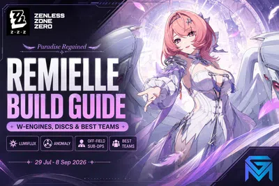 Zenless Zone Zero ZZZ Remielle Build Guide: W-Engines, Discs and Bes news image