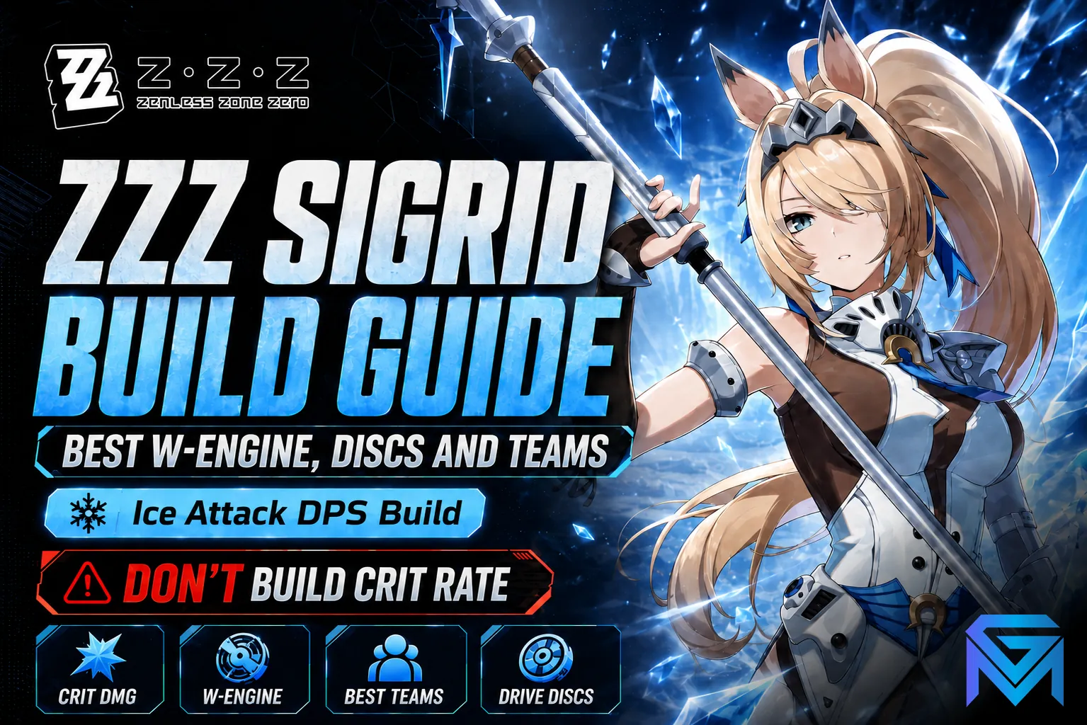 Zenless Zone Zero ZZZ Sigrid Build Guide: Best W-Engine, Discs and T news image