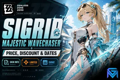 Zenless Zone Zero ZZZ Sigrid Majestic Wavechaser: Price, Discount an news image