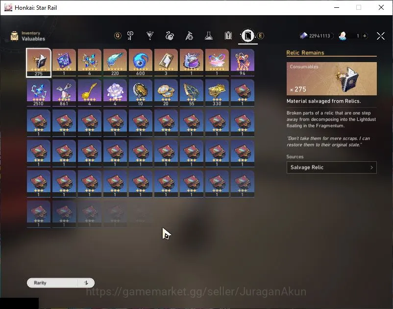 Honkai Star Rail Accounts Mid Game Asia|TL 65| 12 Limited | Castorice,Tribbie,The Herta,Hyacine,Anaxa,Sparkle Etc |MC 3