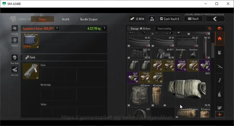 Arena Breakout Accounts Mid-Tier [MOBILE] Lvl 30 |SV 12,8M|CV 12M|PR Jacket|AKS-74U,SCAR-L,MP5,Mosin,M249,M870,USAS-12|Gear 4