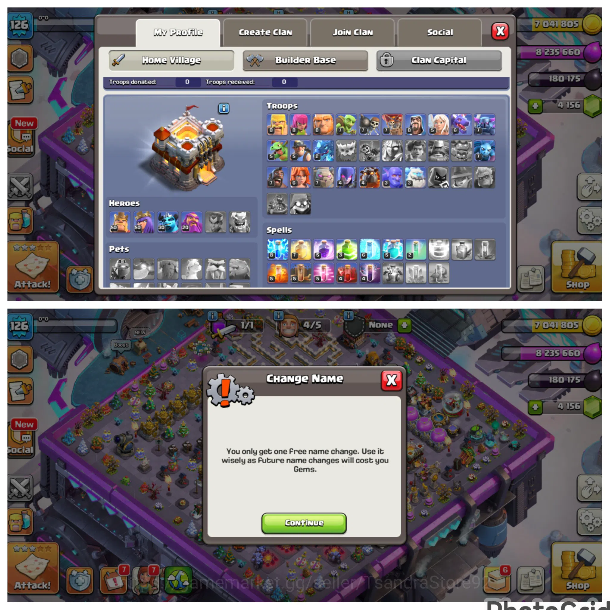 Clash of Clans Accounts High-End TH 11 MINIMAX COLLECTOR ENGINEREED MAXED  SUPER RARE LVL 120 |NC FREE&MANY ITEMS|MANY 2