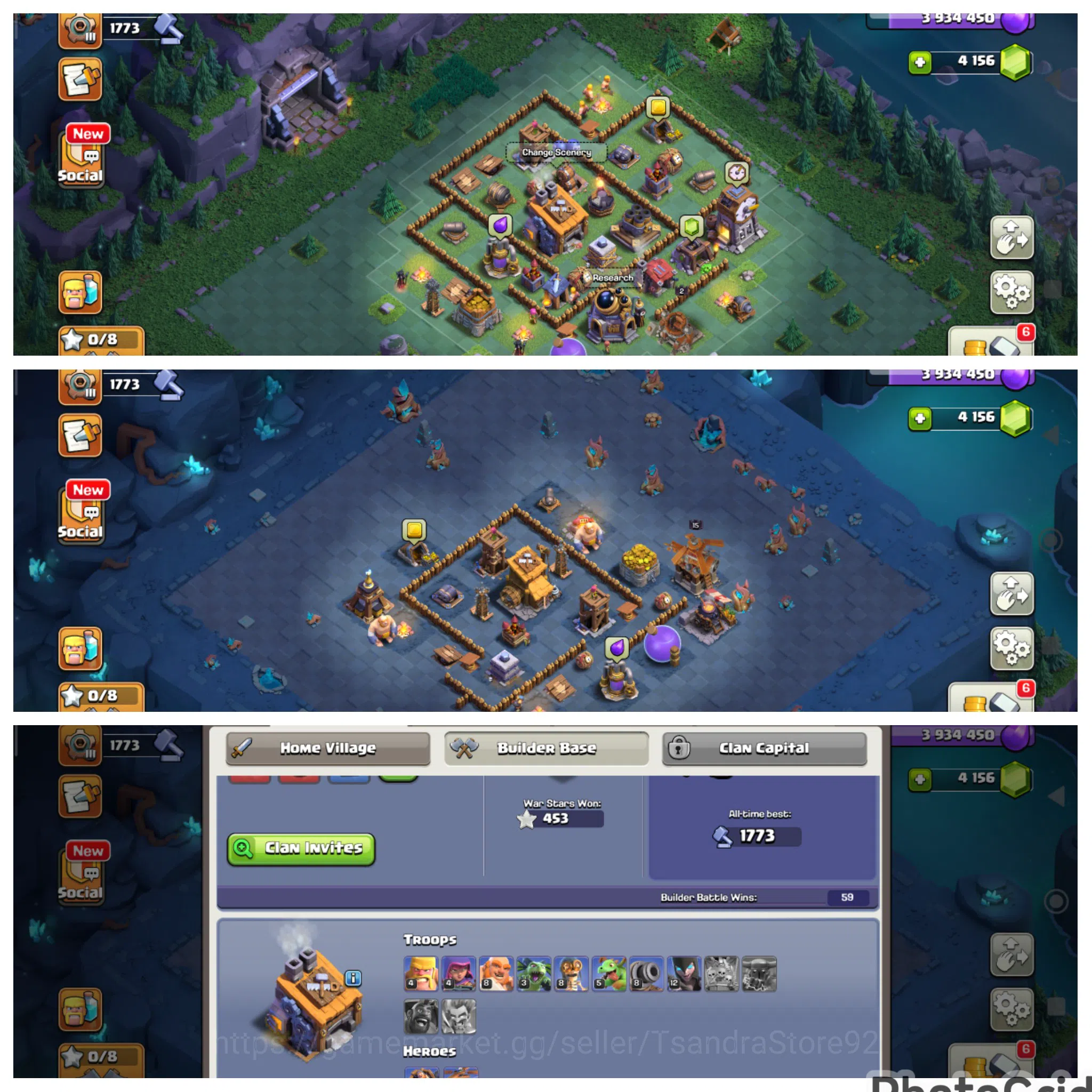 Clash of Clans Accounts High-End TH 11 MINIMAX COLLECTOR ENGINEREED MAXED  SUPER RARE LVL 120 |NC FREE&MANY ITEMS|MANY 4