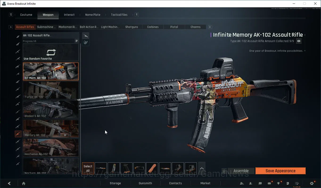 Arena Breakout: Infinite Accounts Global |Lvl 30| SV 173M | CV 155M | SCAR L Speedy, image 16